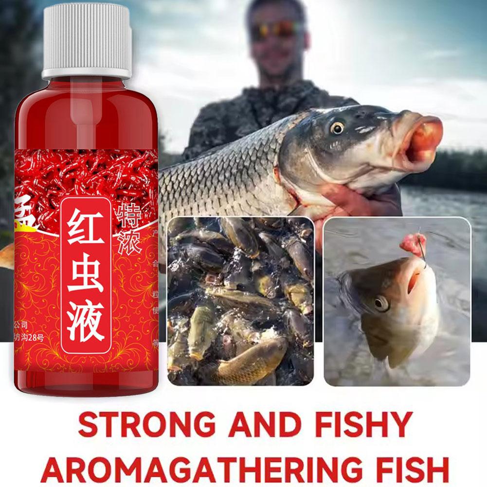 Fishing Equipment For Sale - 60ML Vloeibare Bloed Worm Geur Vis
