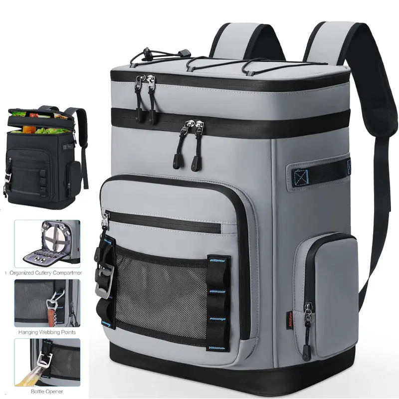 Fishing Equipment Bag - 30L Waterdichte Geïsoleerde Koelrugzak voor Mannen
