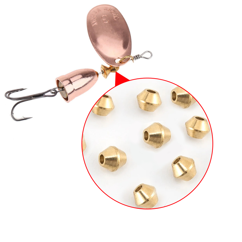 Trout Fishing Lure - 40 stks DIY Lokken Messing Vissen