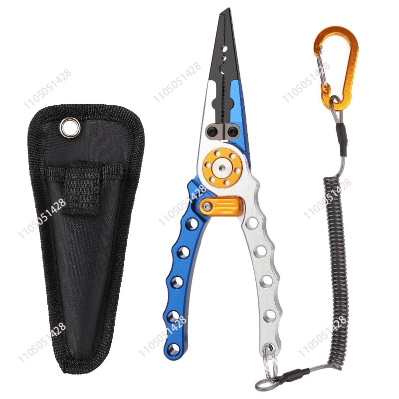 Fishing Pliers - Aluminium visgerei-tang, multifunctionele haakverwijderaar en lijnsnijder,