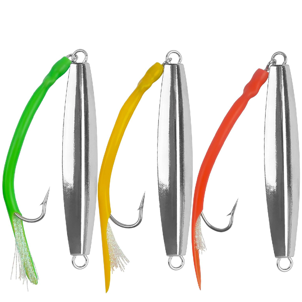 Surf Fishing Equipment - 3pcs Diamond Jigs Zoutwatervissen Lokt Lepel