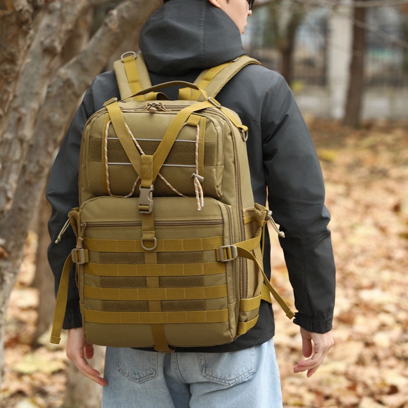 Fishing Equipment Bag - Multifunctionele waterdichte herentas met grote capaciteit,