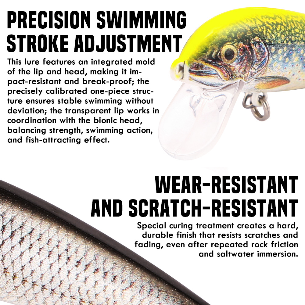 B&U Fishing Lures Sinking Minn - Trout Fishing Lure recensie en prijs