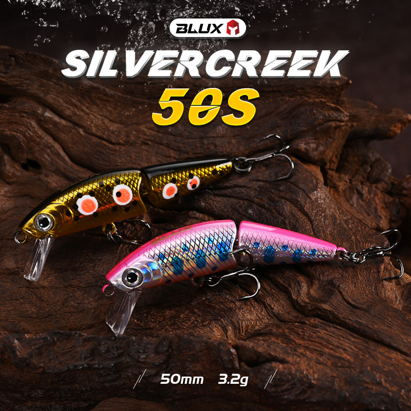 BLUX DR. Minnow Joint 50S Swim - Trout Fishing Lure recensie en prijs