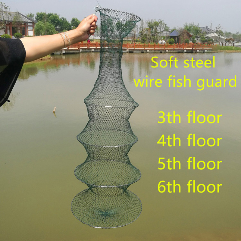 Visnet 3/4/5/6 Lagen Opvouwbaa - Landing Net Telescopic recensie en prijs