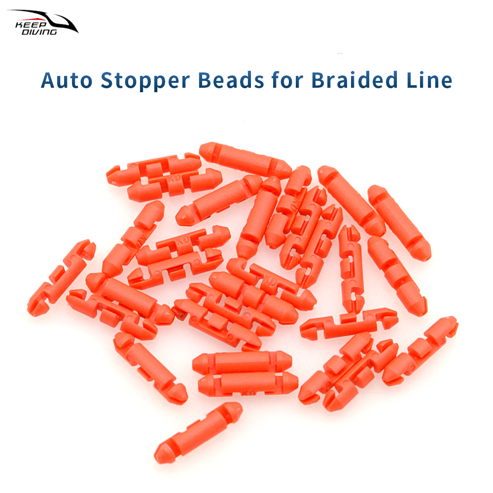 30PCS Auto Stopper Kralen Voor - Braided Fishing Line recensie en prijs