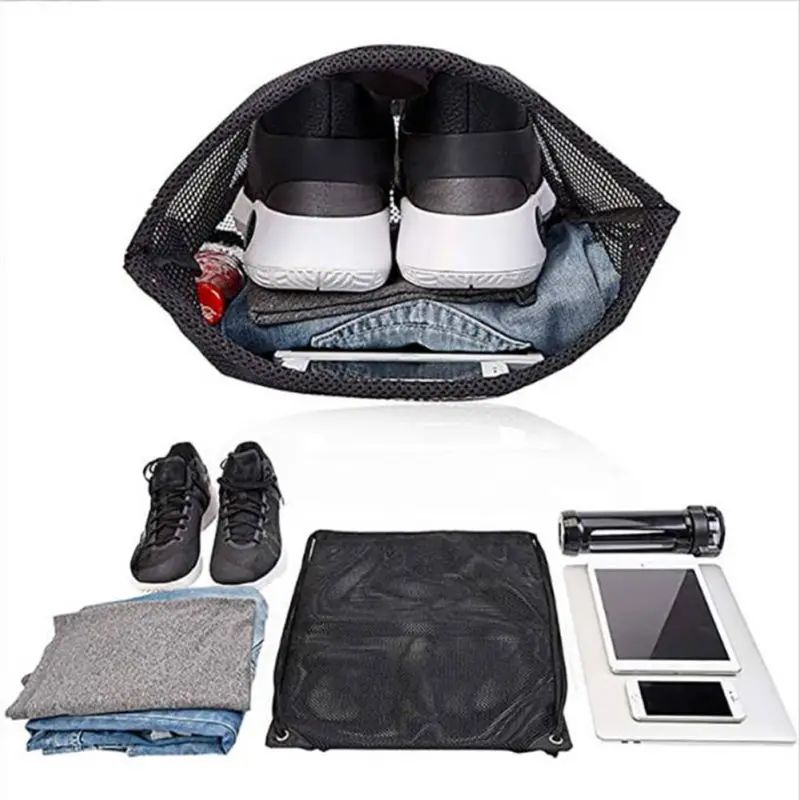Mesh-rugzak met touw, snelle s - Fishing Equipment Bag recensie en prijs