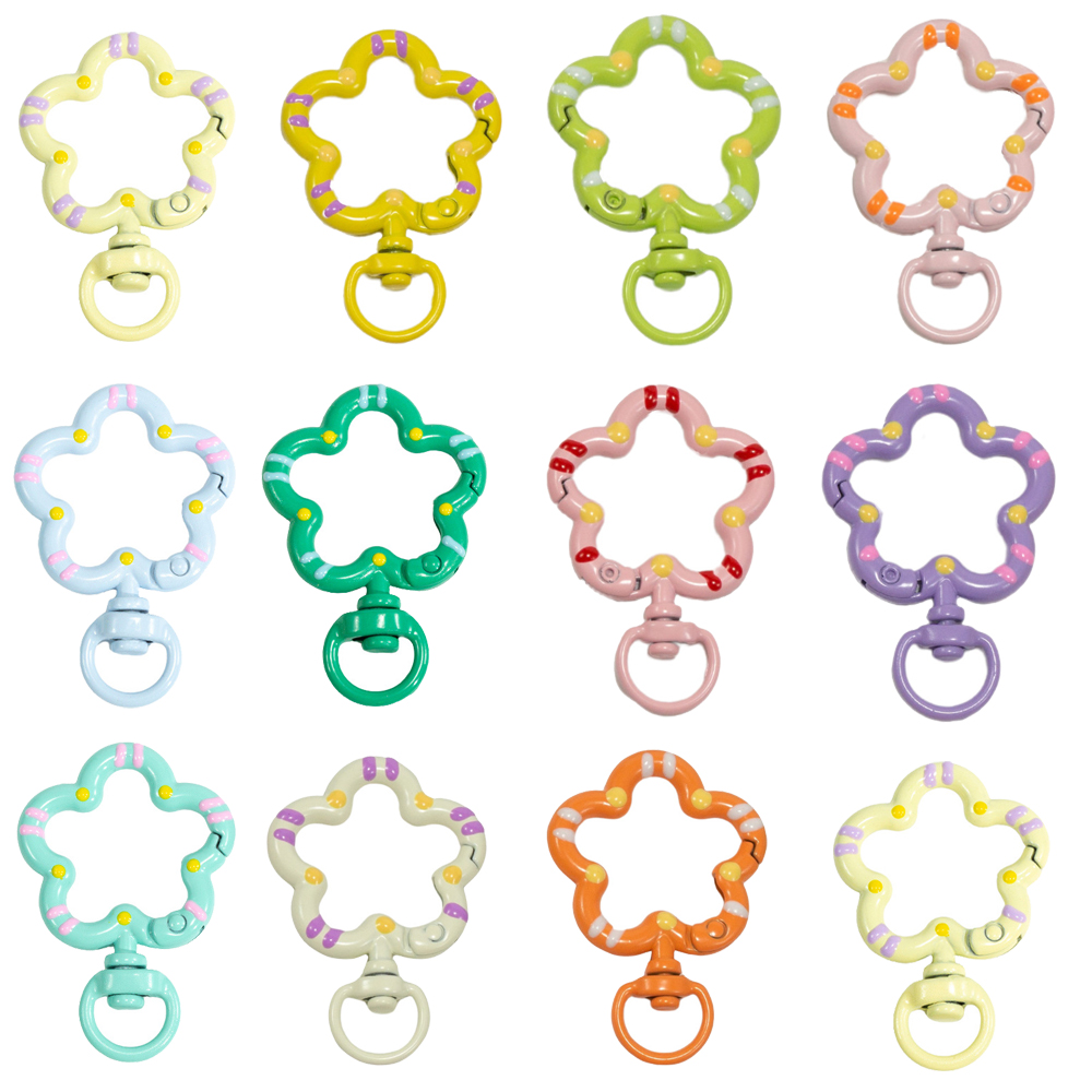 5 stks Bloem Metalen Karabijn  - Fishing Swivel Connector recensie en prijs