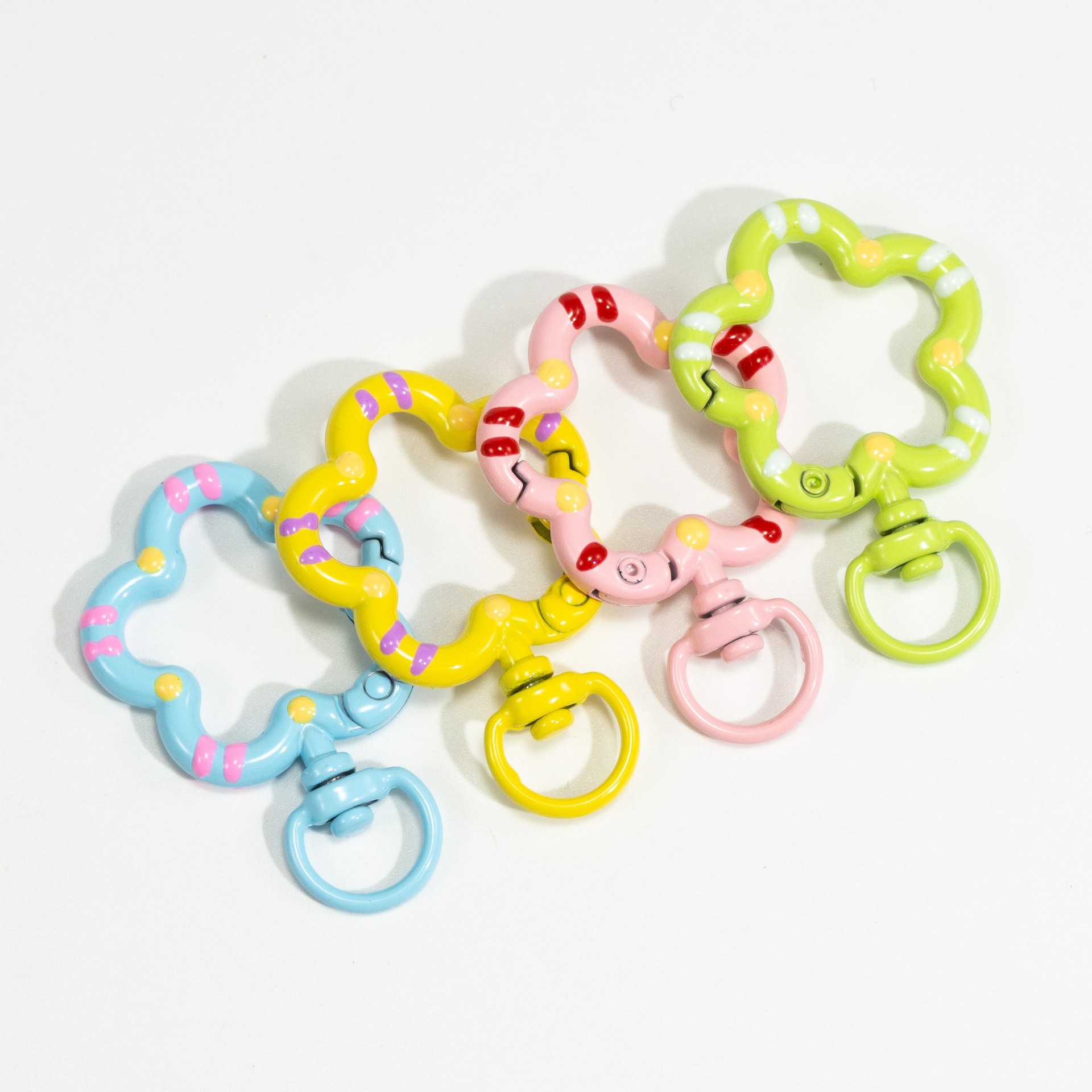 5 stks Bloem Metalen Karabijn  - Fishing Swivel Connector recensie en prijs