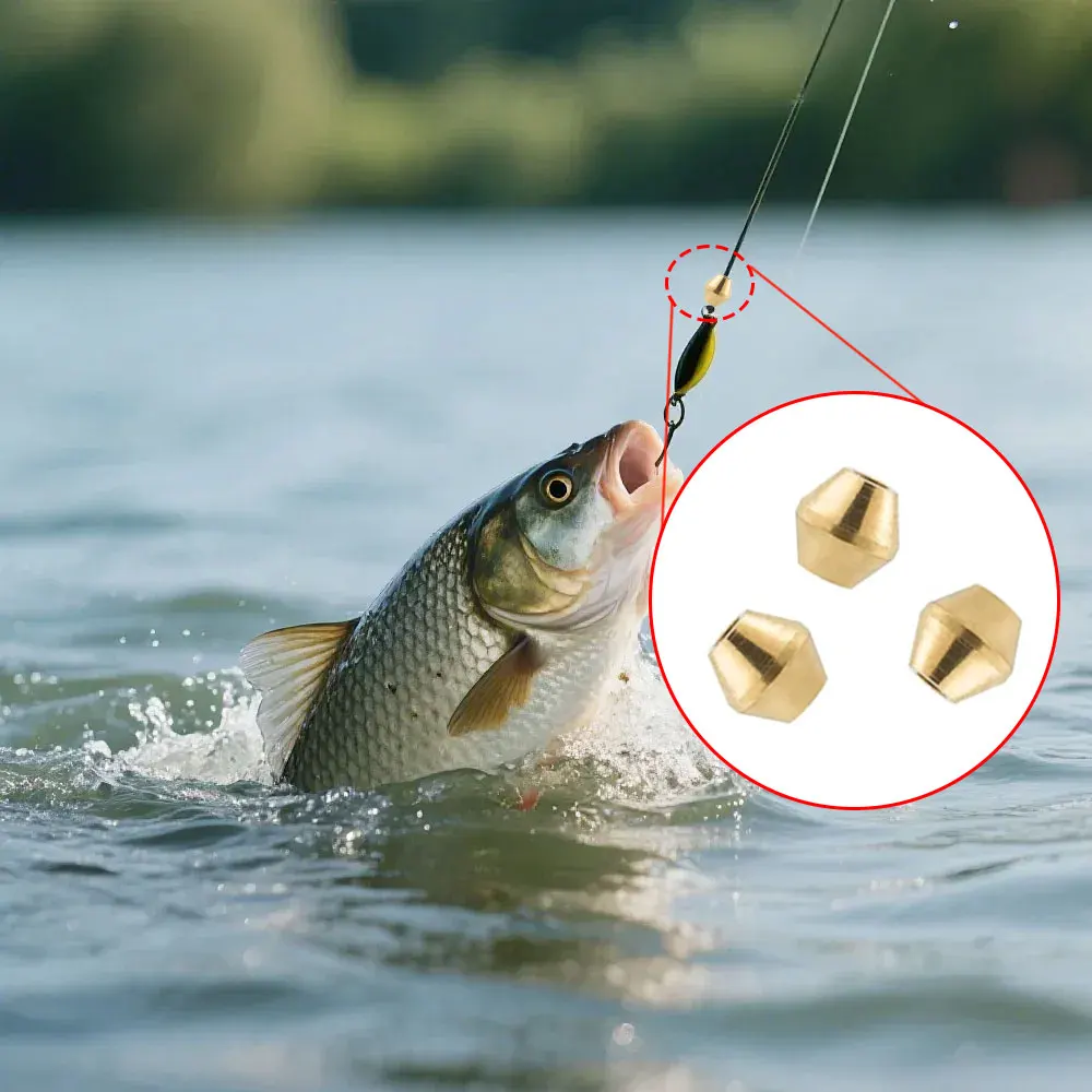 40 stks DIY Lokken Messing Vis - Trout Fishing Lure recensie en prijs