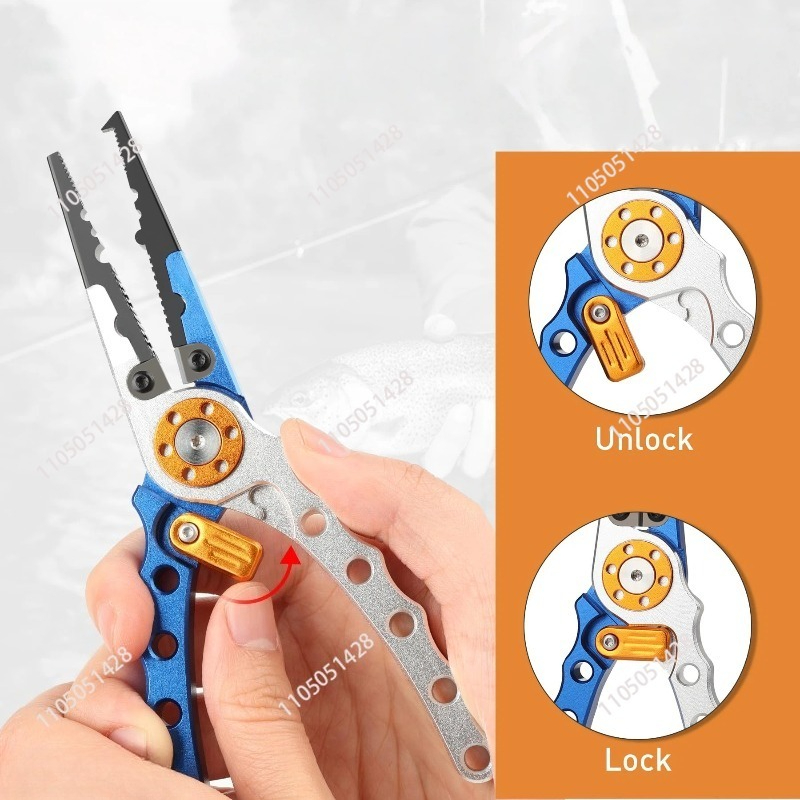 Aluminium visgerei-tang, multi - Fishing Pliers recensie en prijs