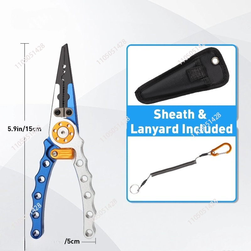 Aluminium visgerei-tang, multi - Fishing Pliers recensie en prijs