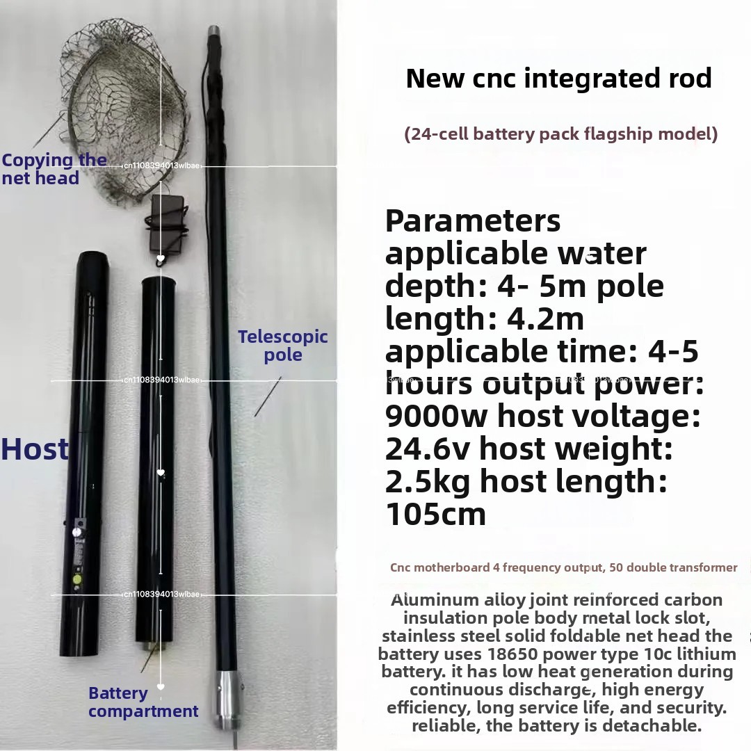 4,2 m 9000 W ultralichte alumi - Landing Net Telescopic recensie en prijs