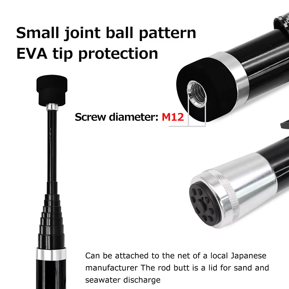 SANLIKE 3m Zwart Telescopisch  - Landing Net Telescopic recensie en prijs