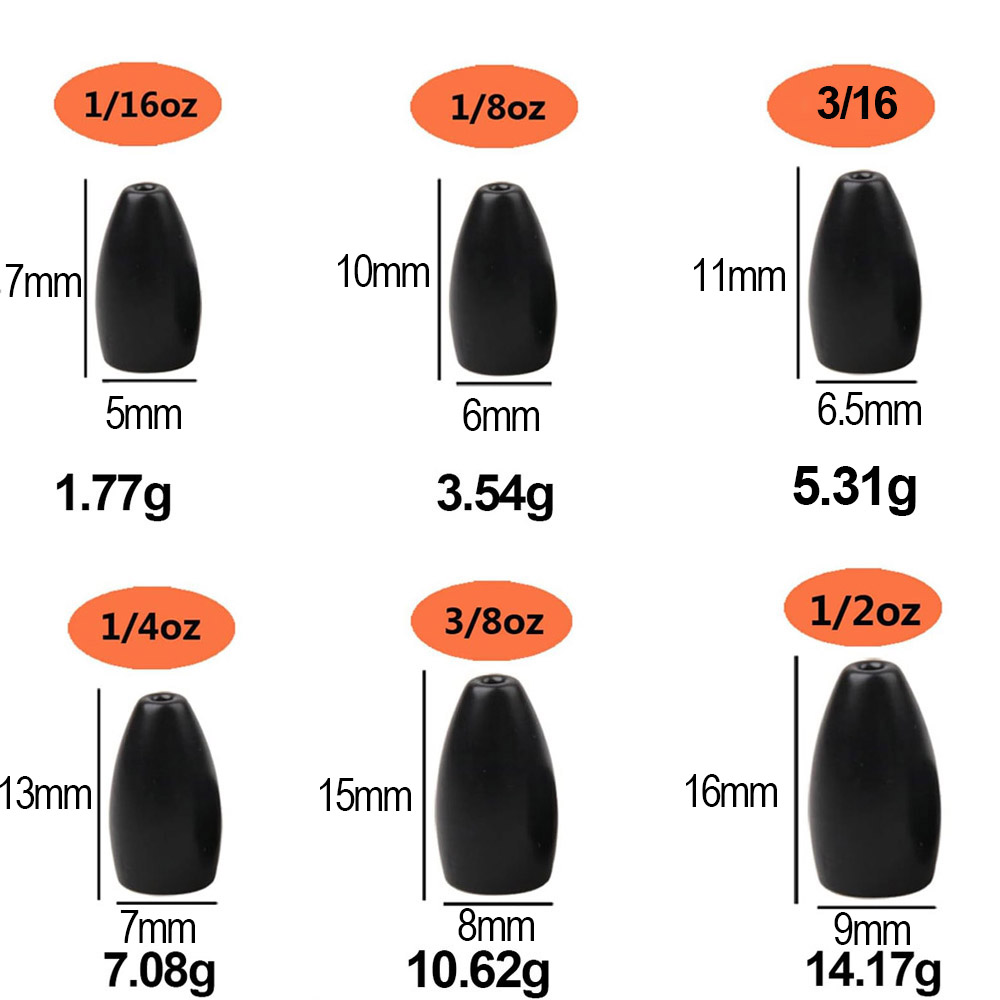 Wolfraamstaal Visgewichten Bul - Trout Fishing Lure recensie en prijs