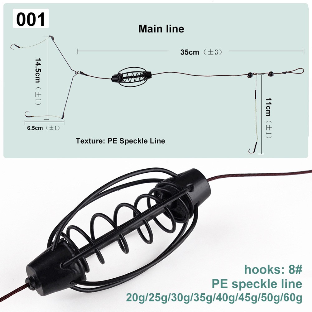 1PCS Karpervissen Feeder Europ - Braided Fishing Line recensie en prijs