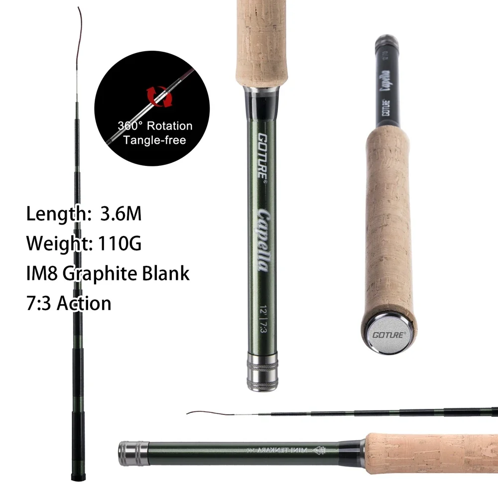 Goture 12FT Klassieke Tenkara  - Trout Fishing Lure recensie en prijs