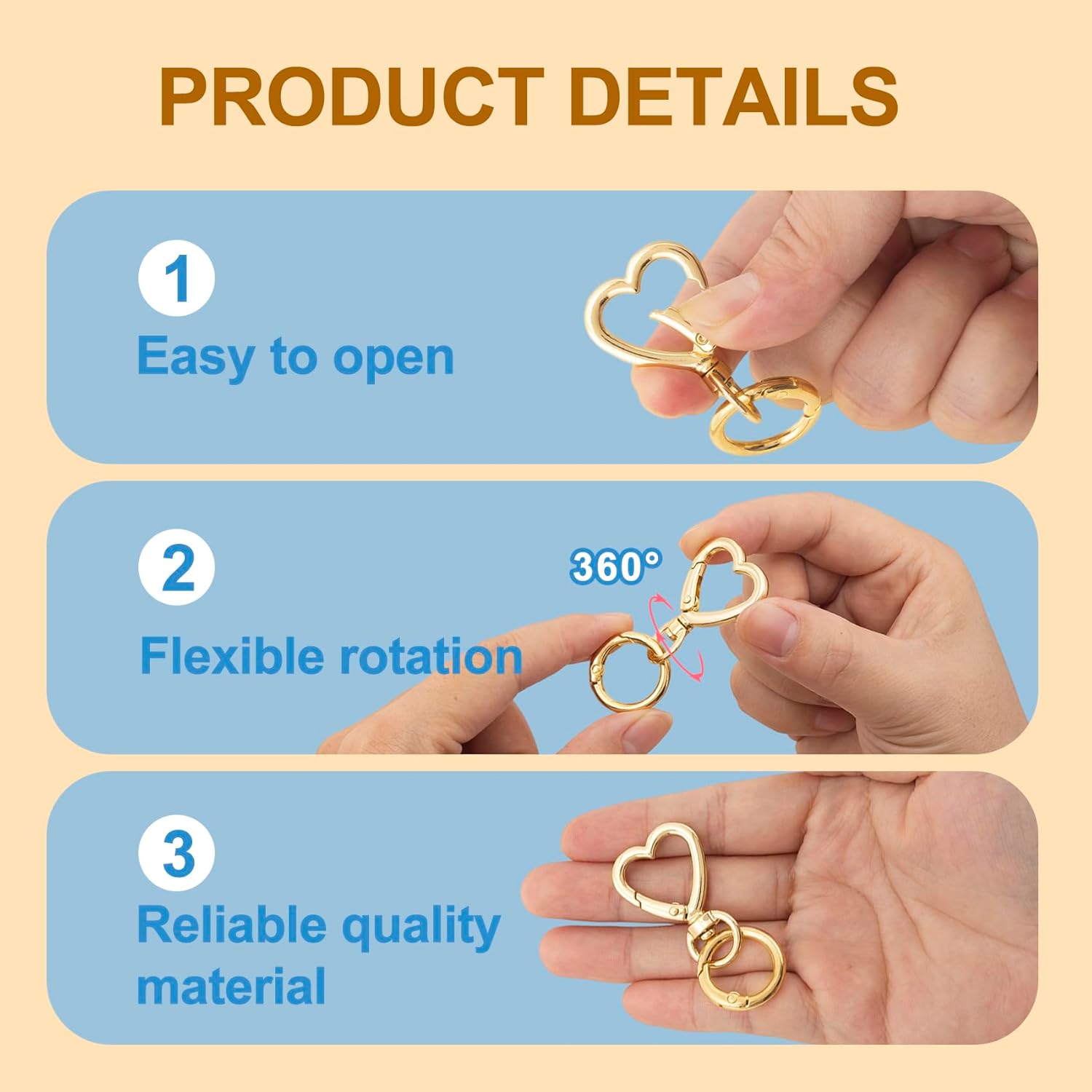 5/10/20/40 Sets Dubbele Openin - Fishing Swivel Connector recensie en prijs